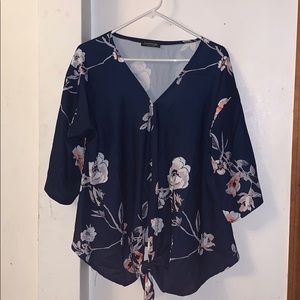 Floral blouse